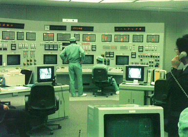 Control Room A Nuclear Plant Facility