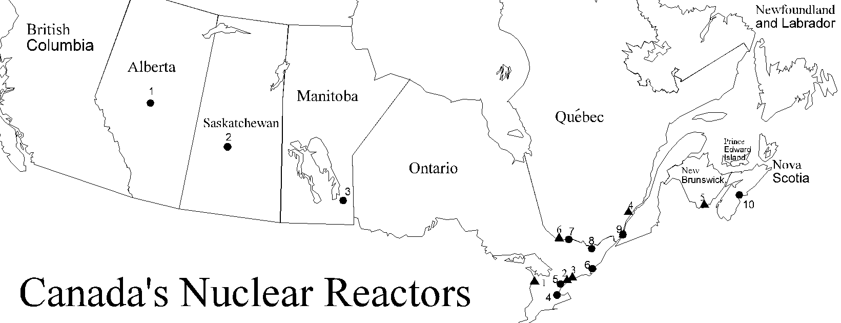 Nuclear Power Reactors In Canada
